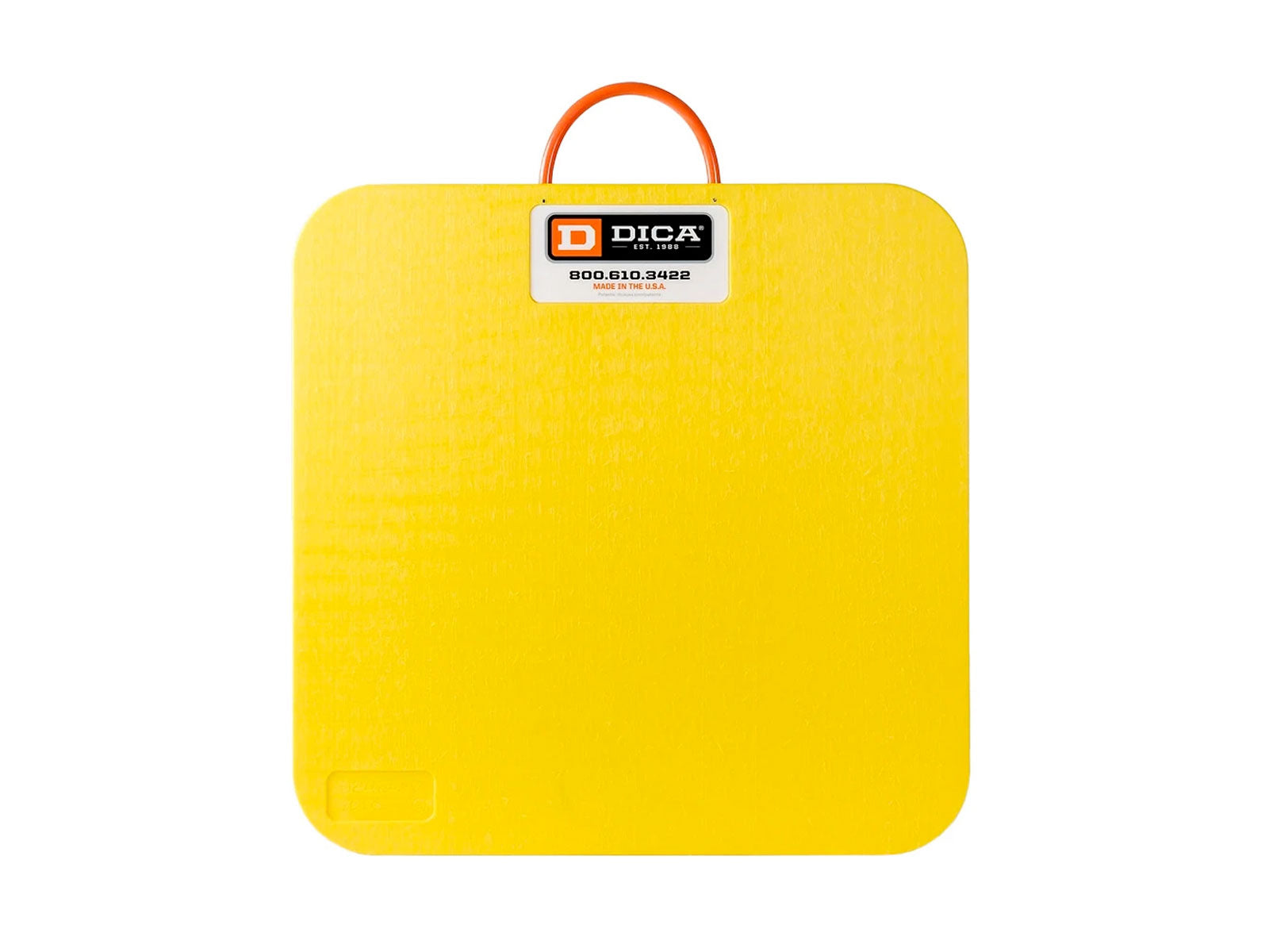 DICA Outrigger Pad 24"x24"x1" (Hi-Viz Yellow)
