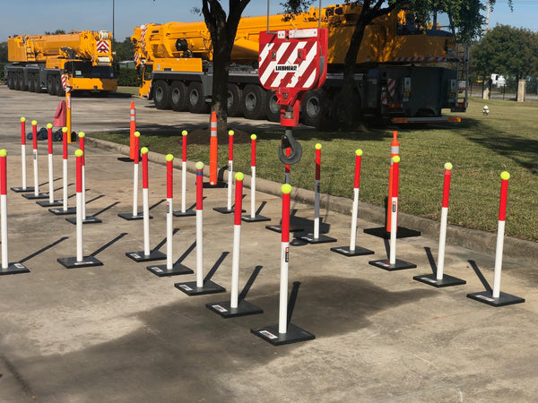TrainSmart Pole Barrier Course - Mobile Crane Operator